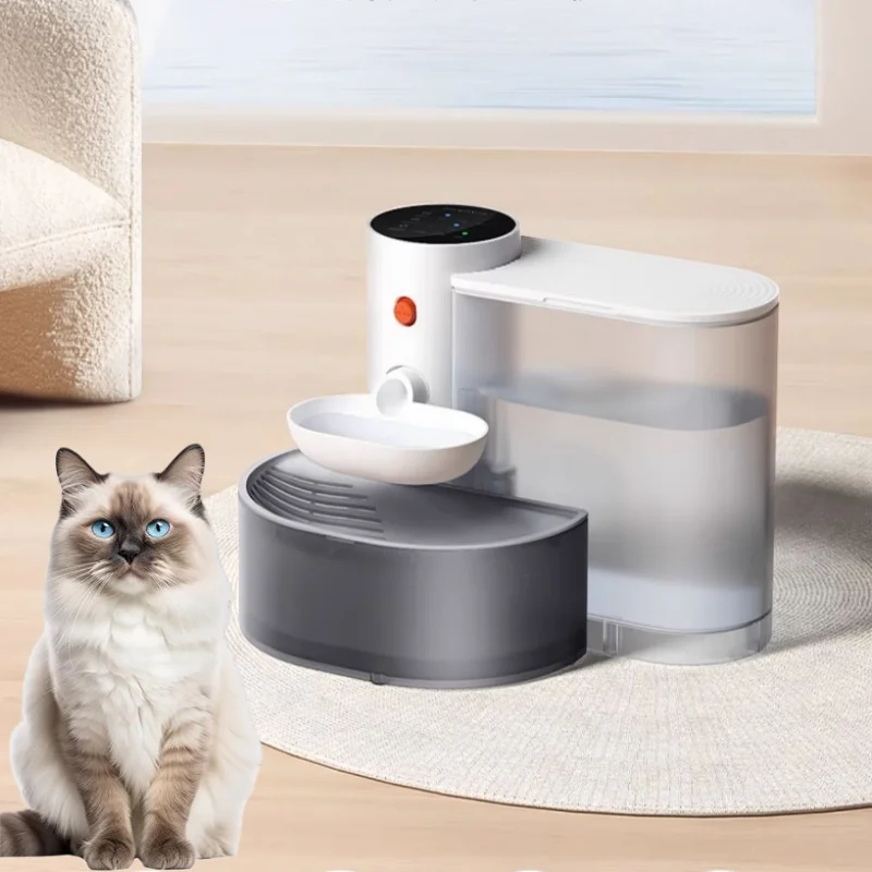 3L Smart Automatic Pet Water Dispenser – Rechargeable Silent Fountain with LCD Display for Cats & Dogs