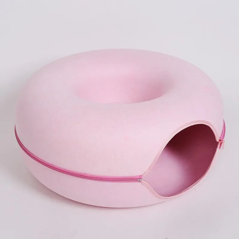 DONUT CAT TUNNEL BED