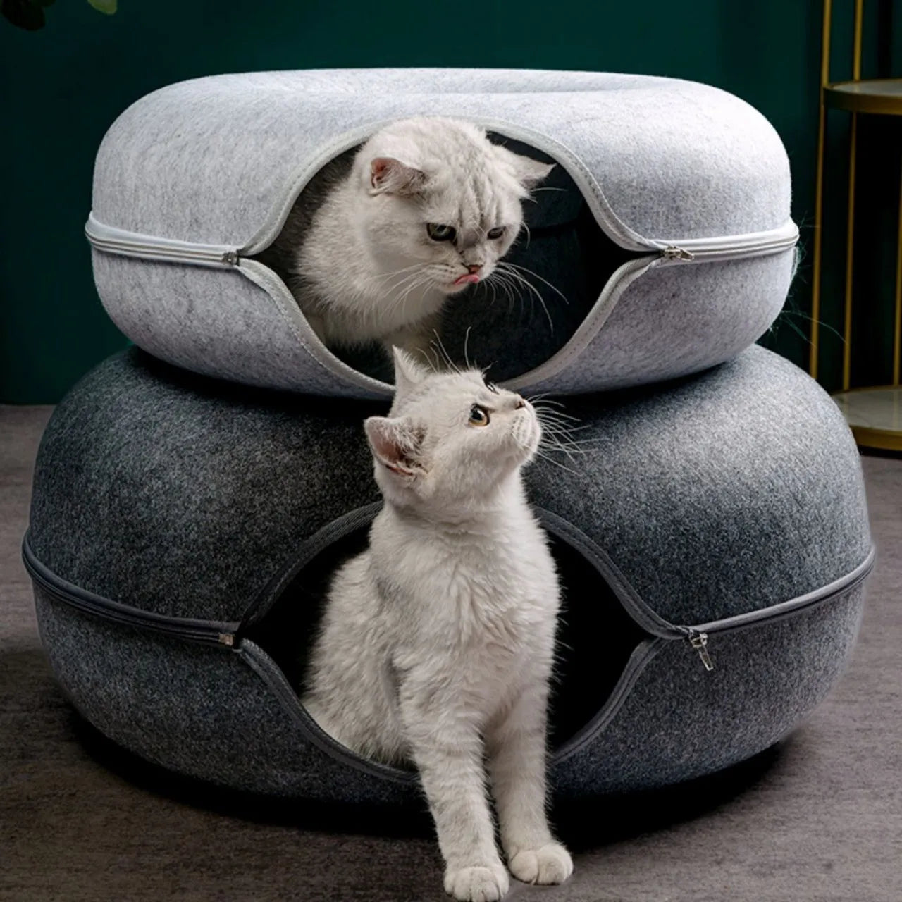 DONUT CAT TUNNEL BED