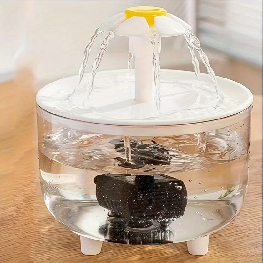 USB Electric Pet Water Fountain β Silent Automatic Drinking Dispenser with Filter for Cats & Small Dogs