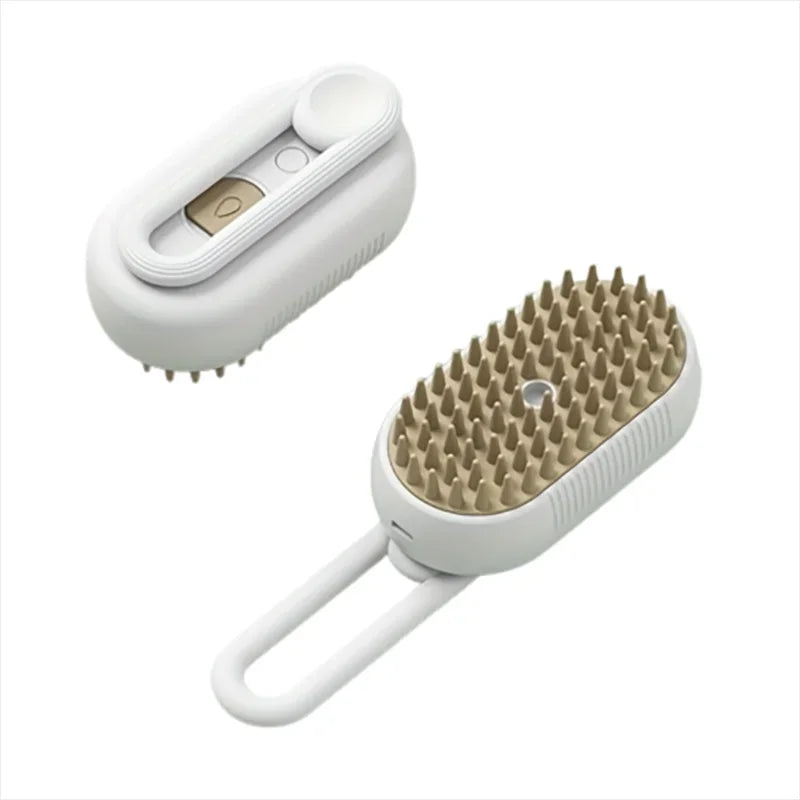 3-in-1 Cat Steam Grooming Comb – Spray, Massage & Hair Removal Tool