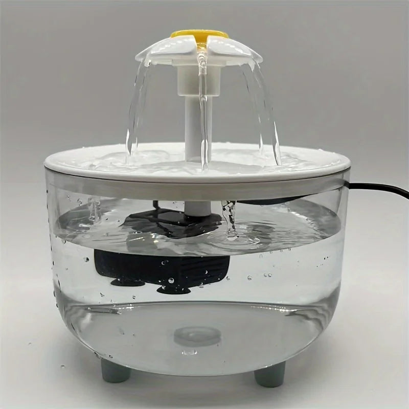 USB Electric Pet Water Fountain β Silent Automatic Drinking Dispenser with Filter for Cats & Small Dogs