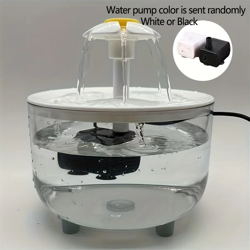 USB Electric Pet Water Fountain β Silent Automatic Drinking Dispenser with Filter for Cats & Small Dogs