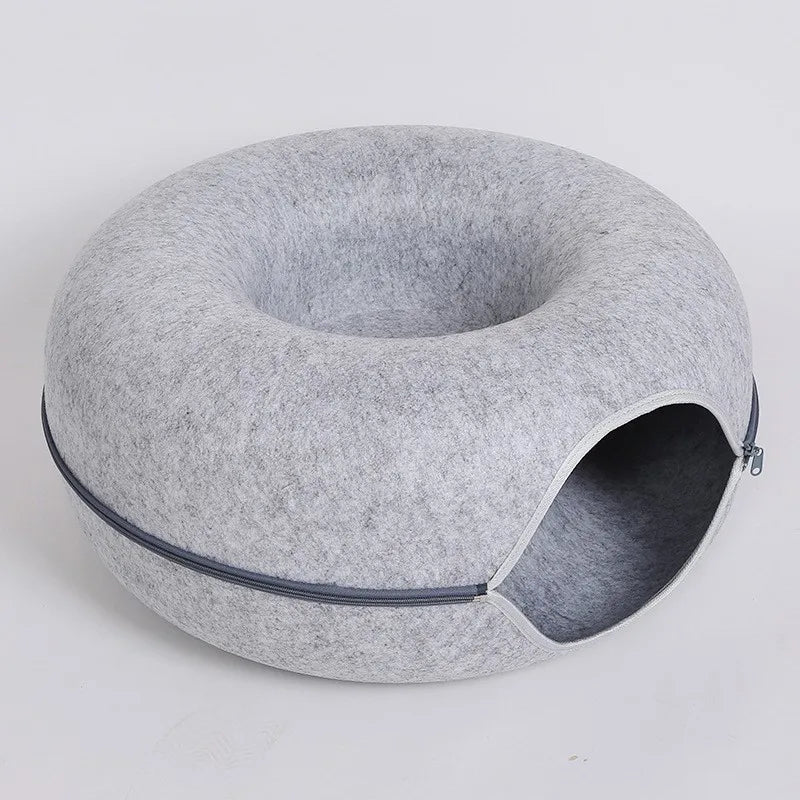 DONUT CAT TUNNEL BED