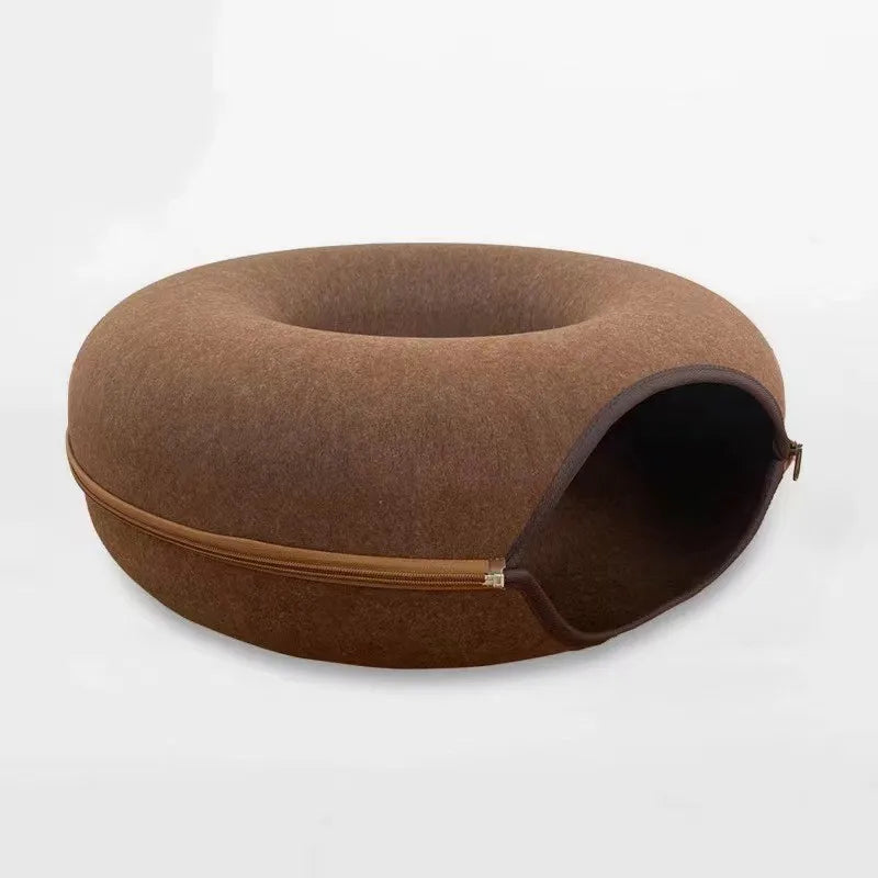 DONUT CAT TUNNEL BED
