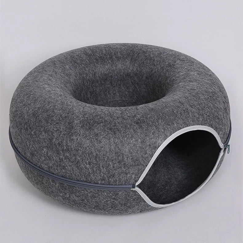 DONUT CAT TUNNEL BED