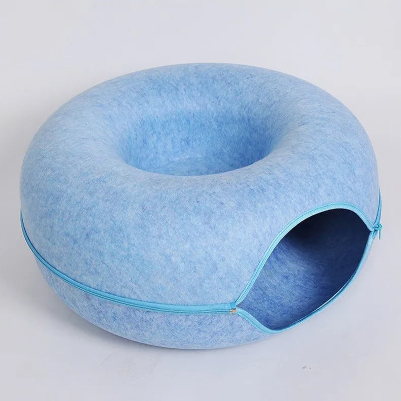 DONUT CAT TUNNEL BED