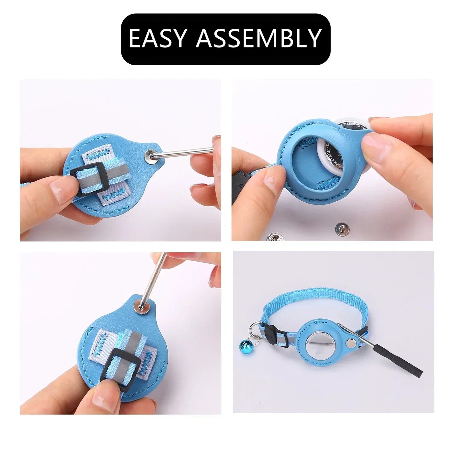 REFLECTIVE AIRTAG CAT COLLAR